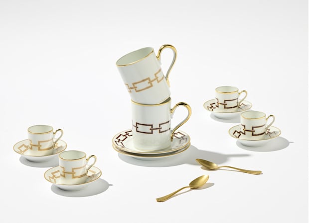 Coffee saucer - cachemire | Catene | GINORI 1735